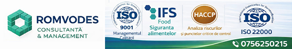 Romvodes Srl - Consultanta si Certificari Iso, consultanta si management, siguranta alimentelor, managementul calitatii, analiza riscurilor si punctelor critice de control, ISO 22000.