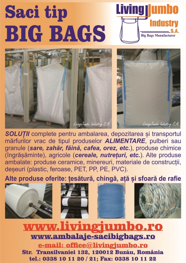 Living Jumbo Industry sa - Saci Big Bags