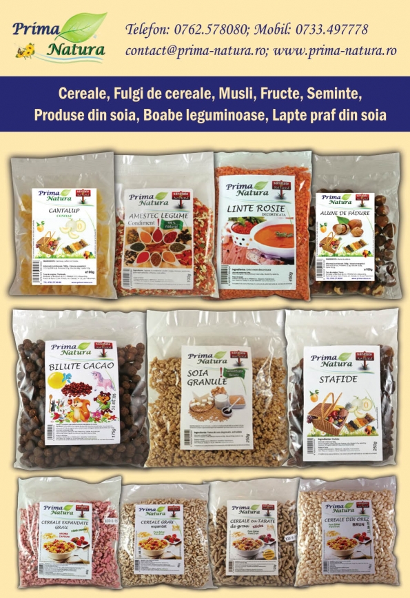 Prima Natura - Produse Nutritive