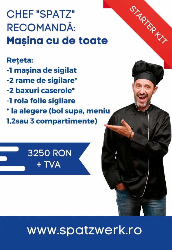Spatzwerk Srl - Masini de sigilat caserole