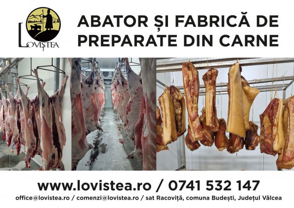 Lovagro Srl - Lovistea - Abator și Fabrica de Preparate din Carne