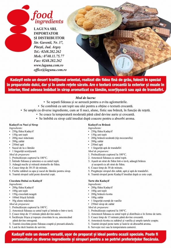 Laguna Srl - Kadayif